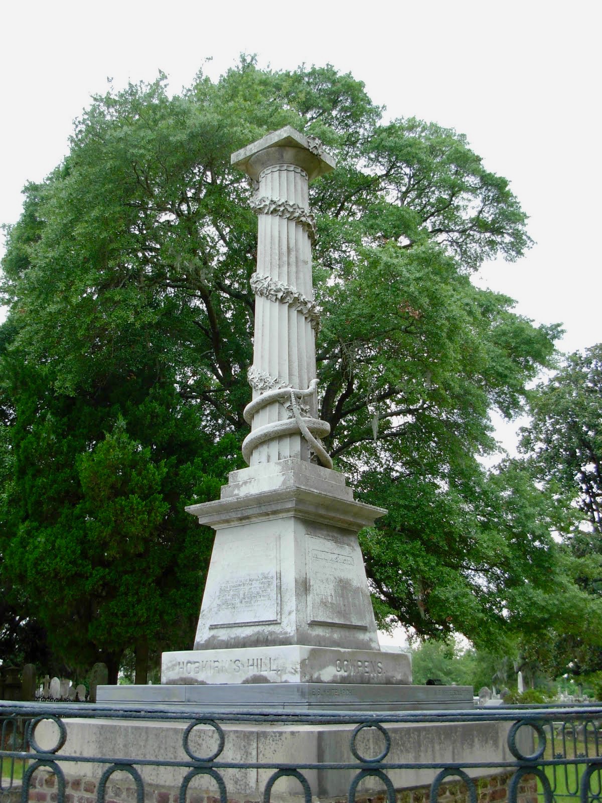 Magnolia Cemetery Charleston SC William White monument ghosts haunted