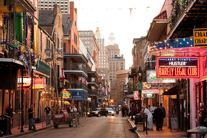 Bourbon Street French Quarter New Orleans
